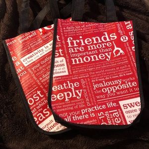 Lululemon reusable bags